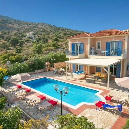 Villa Skala Beachview By Spathíon