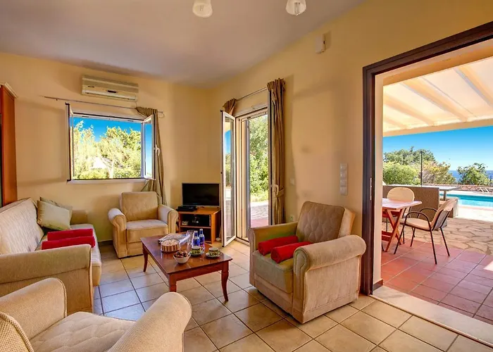 Villa Skala Beachview By Spathíon